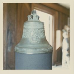 Russian bell at Fort Ross, California, June 1966