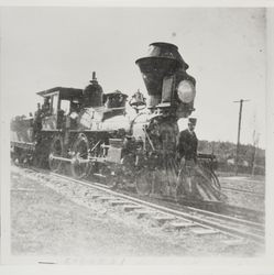 Engine of the Northwestern Pacific Railroad