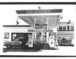 Bob Acorne's Union Oil Station, Petaluma, California, 1958