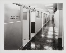 Hallway of the Administration Building, Santa Rosa, California, 1960