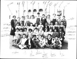 Bessie Graves' second grade class at Lincoln School