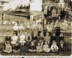 First grade class picture, Fremont Grammar School, Santa Rosa, California, Feb. 1930