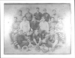 Co. C Petaluma baseball team, Petaluma, California, 1910