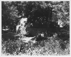 Partial view of an unidentified Sonoma County home, about 1960