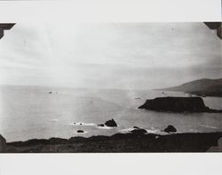 Goat Rock as seen from the shoreline, February 27, 1937