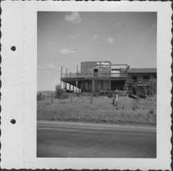 Petaluma Adobe undergoing restoration, Petaluma, California, about 1964