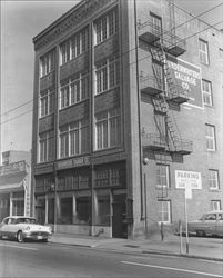 Former site of Fort Gunnybags, San Francisco, California, 1957