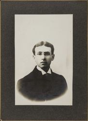 Portrait of Clifford L. Cox at age twenty-two