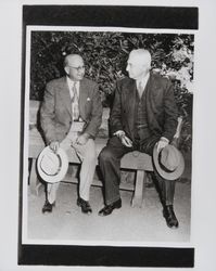 Edmond Coblentz and Bernard Baruch