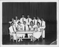 Members of the Petaluma 4-H Club, Petaluma, California, about 1955