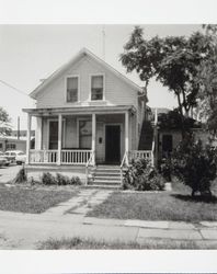 Northeast corner of Second and D Streets, Santa Rosa, California, 1963