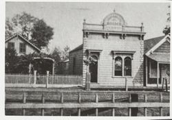 Photography rooms, Healdsburg, California, 1873