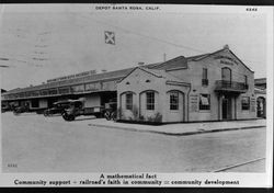 Petaluma and Santa Rosa Railroad Depot