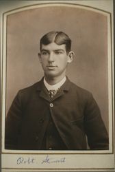 Portrait of Robert H. Stewart, Petaluma, California, about 1890