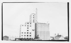 Building a grain elevator for Poultry Producers of Central California, Petaluma, California, 1934