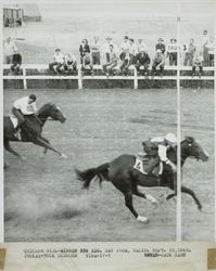 James Tucker Slender rides a winner at the Sonoma County Fair Racetrack, Santa Rosa, California