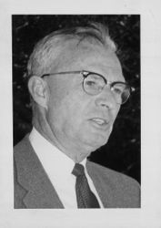 Portrait of Nathan C. Thompson, June 15, 1955