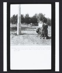 Monument erected by the Sonoma Valley Woman's Club in honor of the raising of Bear Flag in the historic Plaza in Sonoma, June 14, 1846 unveiled July 4, 1907