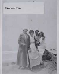 Excelsior Club picnic at North Salmon Creek Beach, Sonoma County, California, 1915