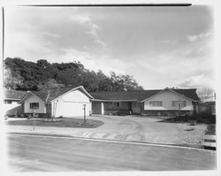 Photographs of homes and streets in the Town and Country area, Santa Rosa, California, 1967