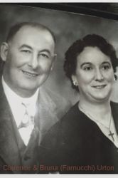 Portrait of Clarence and Bruna (Farnucchi) Urton