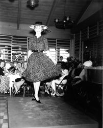 Fashion show at El Rancho, Santa Rosa, California, 1961