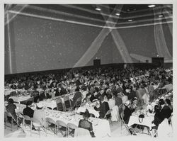 Group of Shriners enjoying a banquet