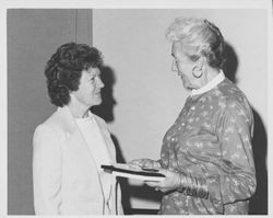 Bonnie Fiori and Helen Putnam, Petaluma, California, 1979