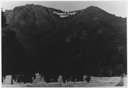 Hood Mountain from Gray Road, 1960s or 1970s