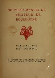 Nouveau manuel del l'amateur de bourgogne