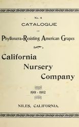 No. 4 Catalogue of phylloxera-resisting American grapes