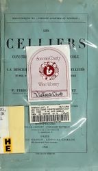 Celliers, construction et materiel vinicole