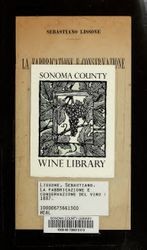 Fabbricazione e conservazione del vino : istruzioni popolari