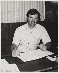 Tom Nunes 1975 Winner Dairy of the Year at the Sonoma County Fair, Santa Rosa, California