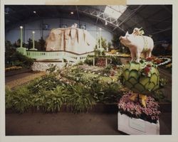 Nurseries in Rhyme show at the Hall of Flowers at the Sonoma County Fair, Santa Rosa, California, 1984