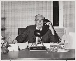 James F. Lyttle at the Sonoma County Fair, Santa Rosa, California