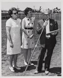 Merle Bullard and Stornetta family members at the Sonoma County Fair, Santa Rosa, California