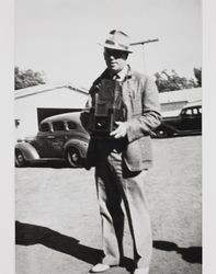 Vernon Silvershield at the Sonoma County Fair, Santa Rosa, California