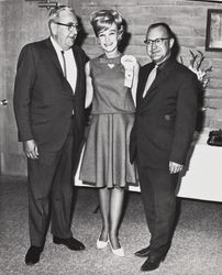 James Lyttle and California State Fair Ambassadress at the Sonoma County Fair, Santa Rosa, California, 1966