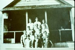 Ocean View School located on Coleman Valley Road near the top before the road drops down to the ocean, 1920s