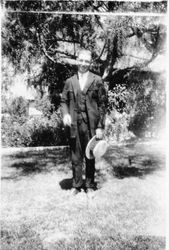 Carl Van Vicel, about 1930, husband of Dorothy Harmon, granddaughter of Otis Allen