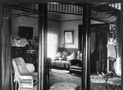 Interior picture of the Baxter House--a Queen Anne Shingle house at 876 Gravenstein Highway South