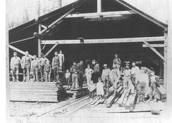 Frank B. Glynn Sawmill, Coleman Valley 1887