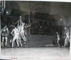 Analy High School Tigers basketball 1949--Analy vs Vallejo at Analy