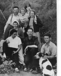 Outdoor photo of Chaney family