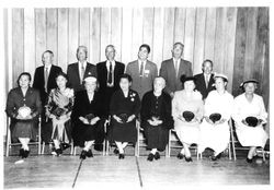 Issei Pioneer Night, honoring first generation Japanese (born in Japan) at the Enmanji Temple in Sebastopol in 1958