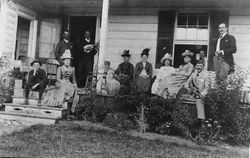 Gathering at Jasper O'Farrell's home near Freestone