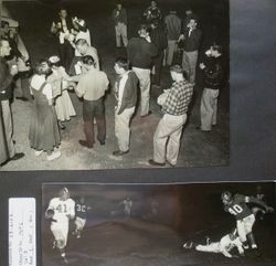 Analy High School football, fall, 1951--the Analy Tigers vs Napa, Friday night, October 24th, 1952