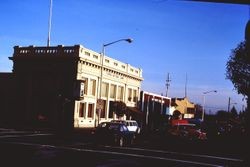 Sierra National Bank in Sebastopol at 101 South Main Street, February, 1977