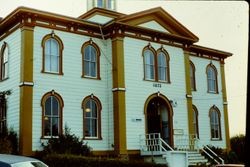 Potter School in the village of Bodega, winner of Historic Preservation Award in 1982